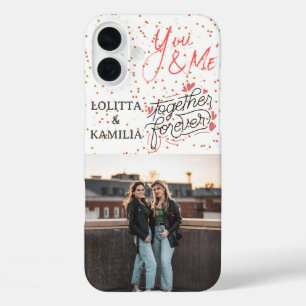 Together Forever Custom Photo iPhone 16 Case