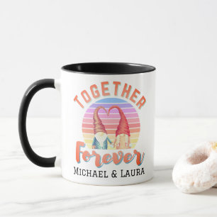 Together Forever Gnome Couple Mug