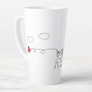 Together forever! latte mug
