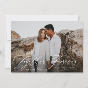 Together Forever Photo Engagement Announcement