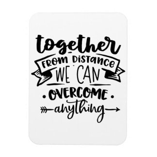 Together from distance we can overcome magnet