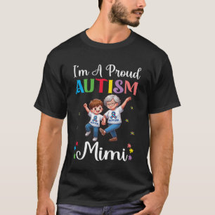 Together I'm A Proud Autism Mimi Accept Love Suppo T-Shirt