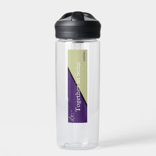 Together in Song Vertical Dual Logo Water Bottle