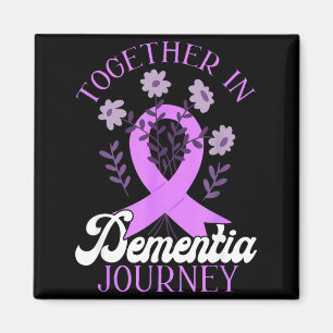 Together In The Dementia Journey Brain Disease Magnet