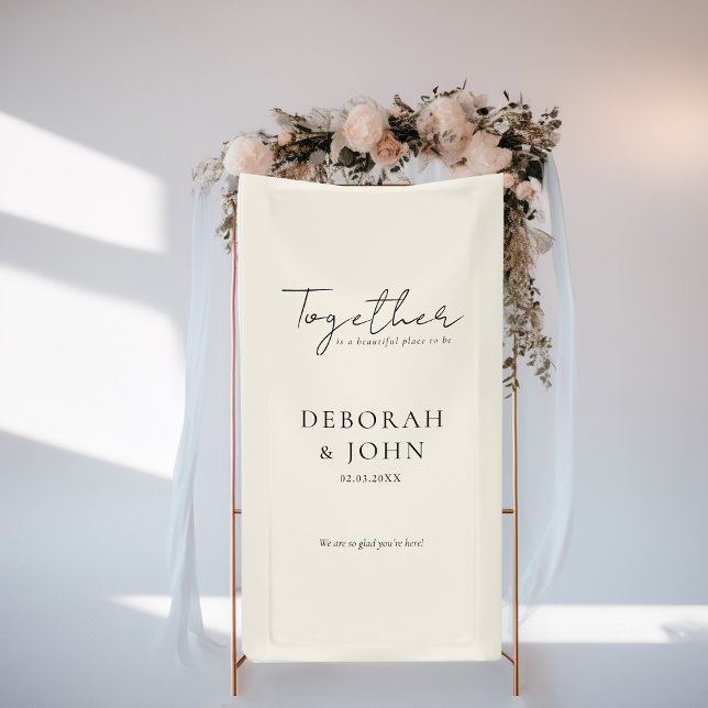 Together is a beautiful place to be! Elegant, Banner (Creator Uploaded)
