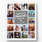 “Together is Our Favourite Place” Photo Collage