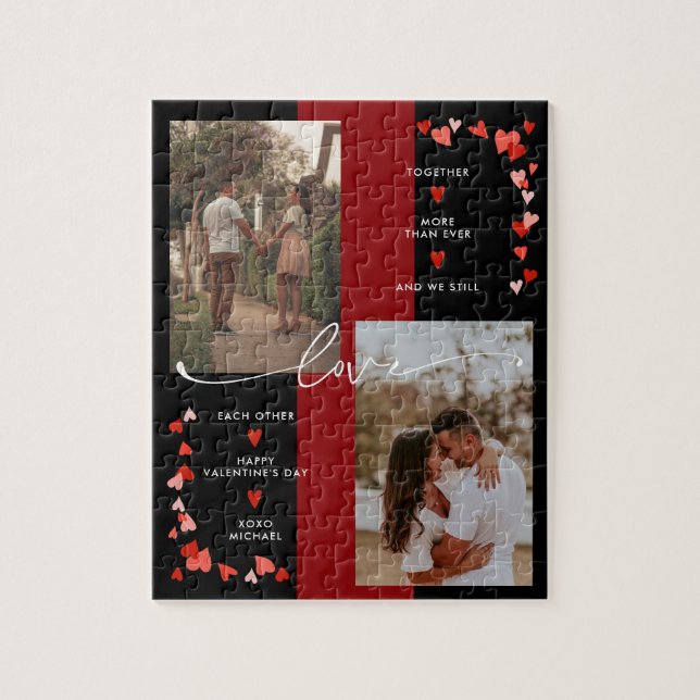 Together More Than Ever | Valentine's Day Photo Jigsaw Puzzle (Vertical)