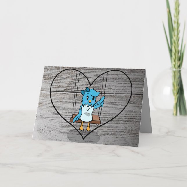 Together or Apart You're Always in My Heart Card (Front)