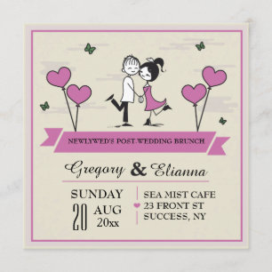 Together Post Wedding Brunch Invitation