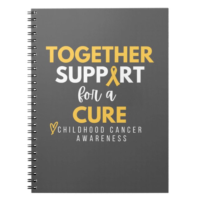 together support cure cancer Spiral Notebook (Front)