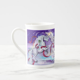 Together we are One Unicorn Bone China Mug