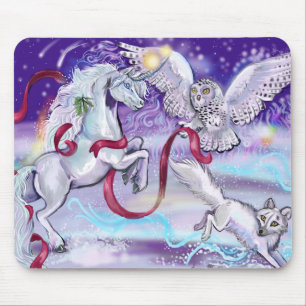 Together we are One Unicorn Mouse Pad