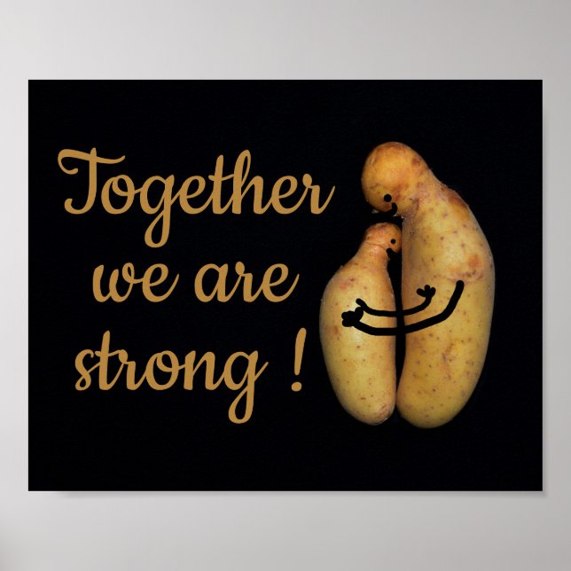 Together we are strong !  - poster (Front)