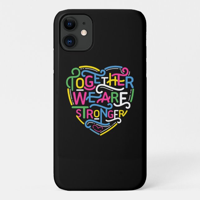 Together We Are Stronger Case-Mate iPhone Case (Back)
