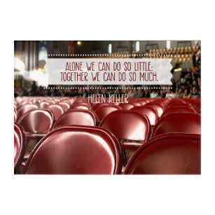 Together We Can Do So Much Acrylic Print