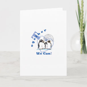 Together We Can Motivational quote Card