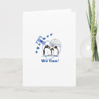 Together We Can | Motivational quote  Card