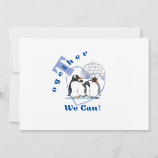 Together We Can | Motivational quote  Invitation