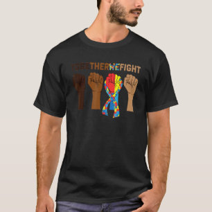 Together We Fight Autism Awareness Women Kid T-Shirt