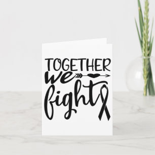 Together We Fight Breast Cancer Survivor Awareness Card