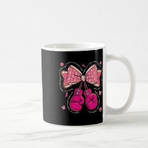 Together We Fight We Win Boxing Gloves Bow Breast Coffee Mug