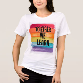 Together we learn Tri-Blend shirt