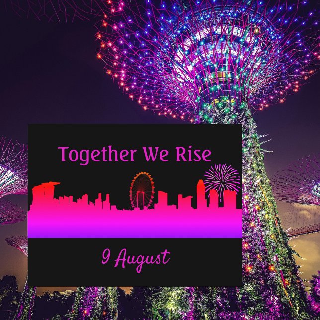 Together We Rise Singapore's National Day Postcard (Creator Uploaded)