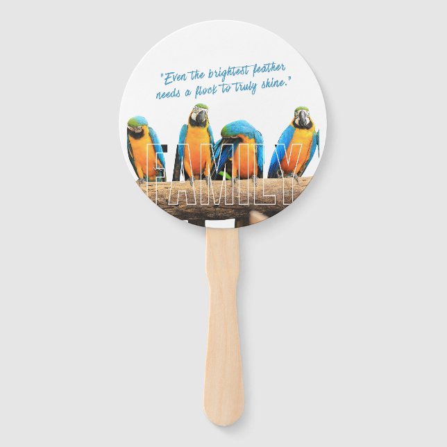 "Together We Shine" Hand Fan (Front)