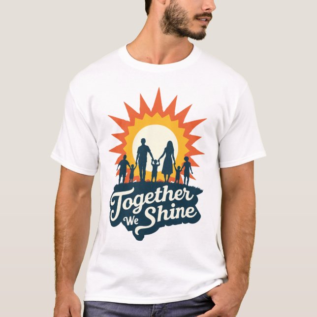 Together We Shine T-Shirt (Front)