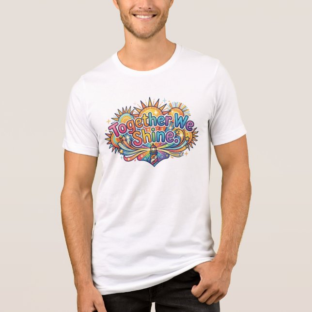 Together We Shine Tri-Blend Shirt (Front)