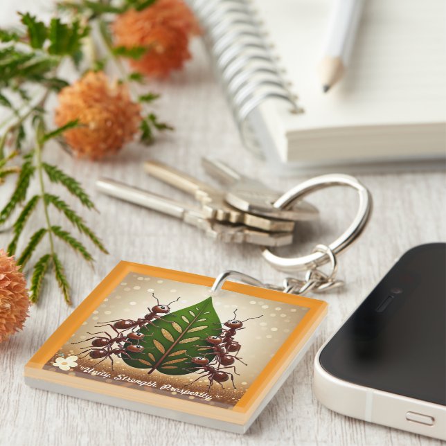 "Together We Thrive" Key Ring (Front Right)