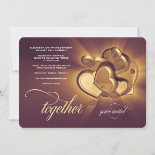 Together Wedding Invitation (Version 2)