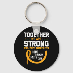 Together We're Strong RSDCRPS Awareness  Key Ring