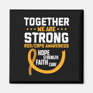 Together We're Strong Rsdcrps Awareness Magnet