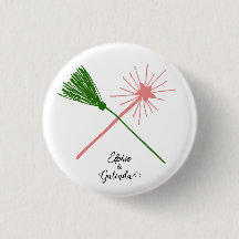 Together We're Unlimited Personalised Besties Pin