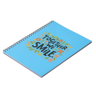 together with smile Spiral Photo Notebook