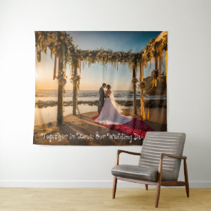 #TogetherinLove:OurWeddingDayTapestry Tapestry