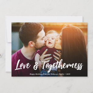 togetherness christmas holiday card