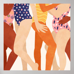 Togetherness in Colour Poster