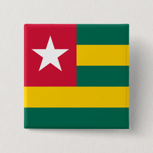 Togo 15 Cm Square Badge