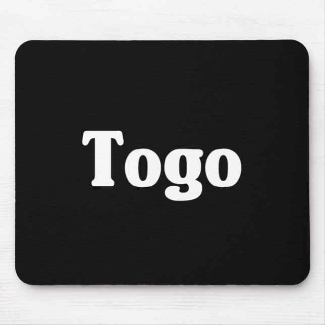 Togo Classic Style Mouse Pad (Front)
