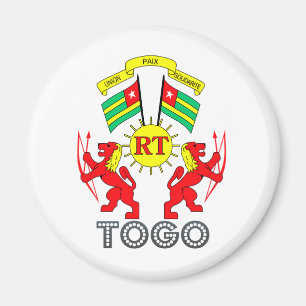 Togo Coat of Arms Magnet