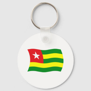 Togo Flag Keychain