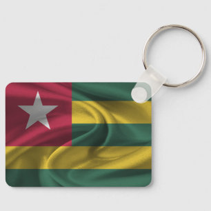 Togo Flag Keychain