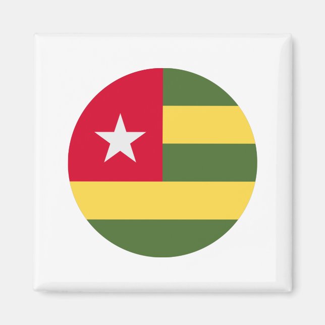 Togo Flag Magnet (Front)