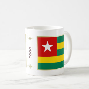 Togo Flag + Map Mug