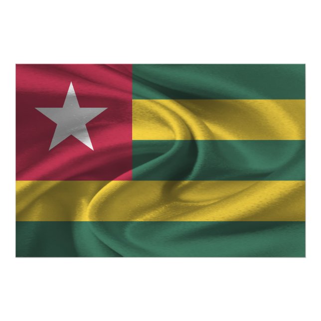 Togo Flag Photo Print (Front)