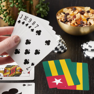 Togo flag playing cards