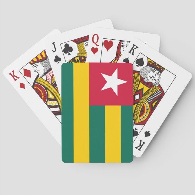 Togo Flag Playing Cards (Back)