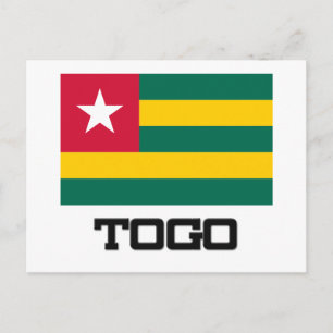 Togo Flag Postcard
